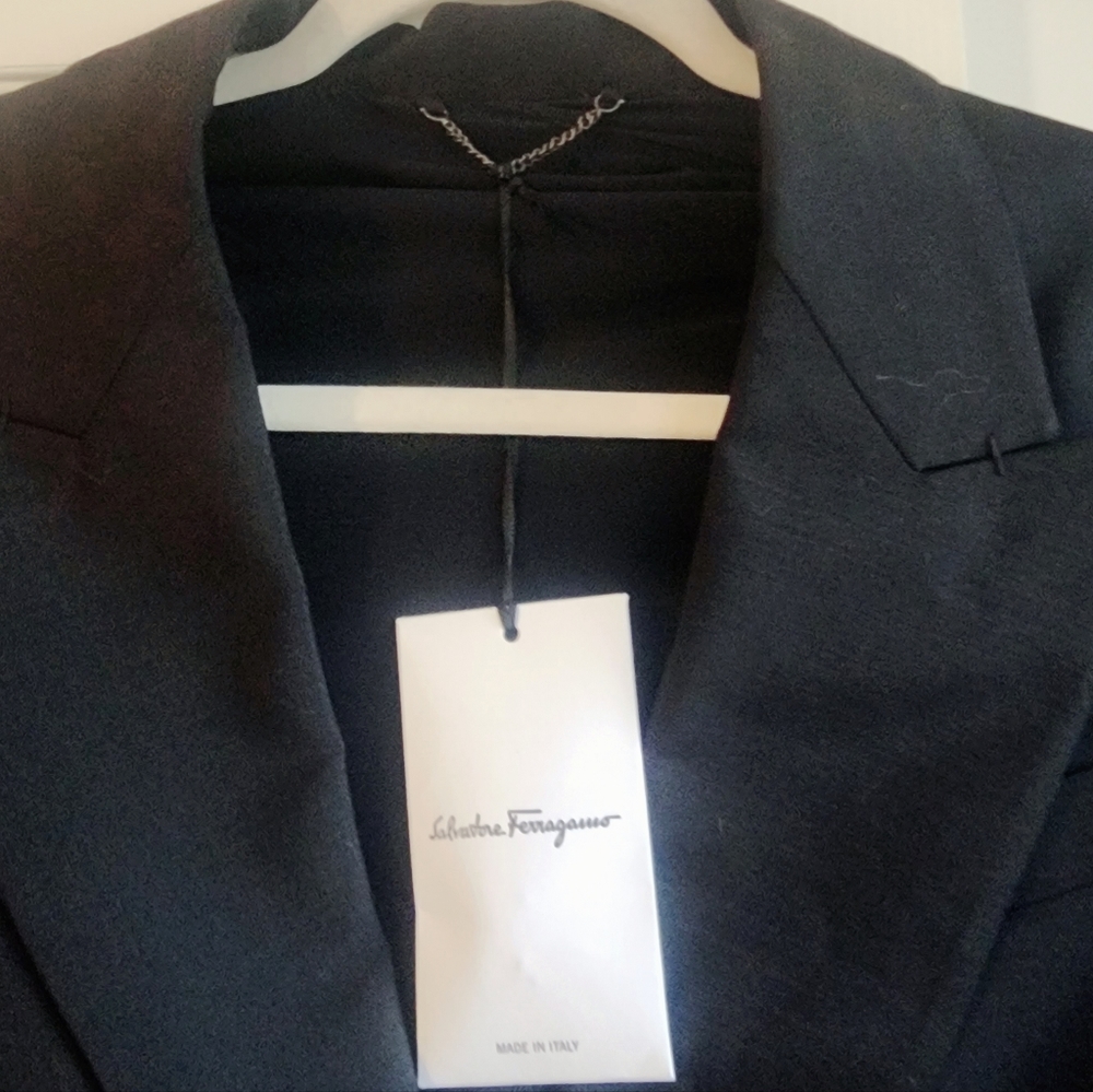 Salvatore Ferragamo Black Blazer - Picture 2 of 6